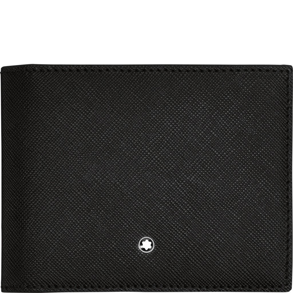 Montblanc portafoglio 4 scomparti con fermasoldi Sartorial nero 113221