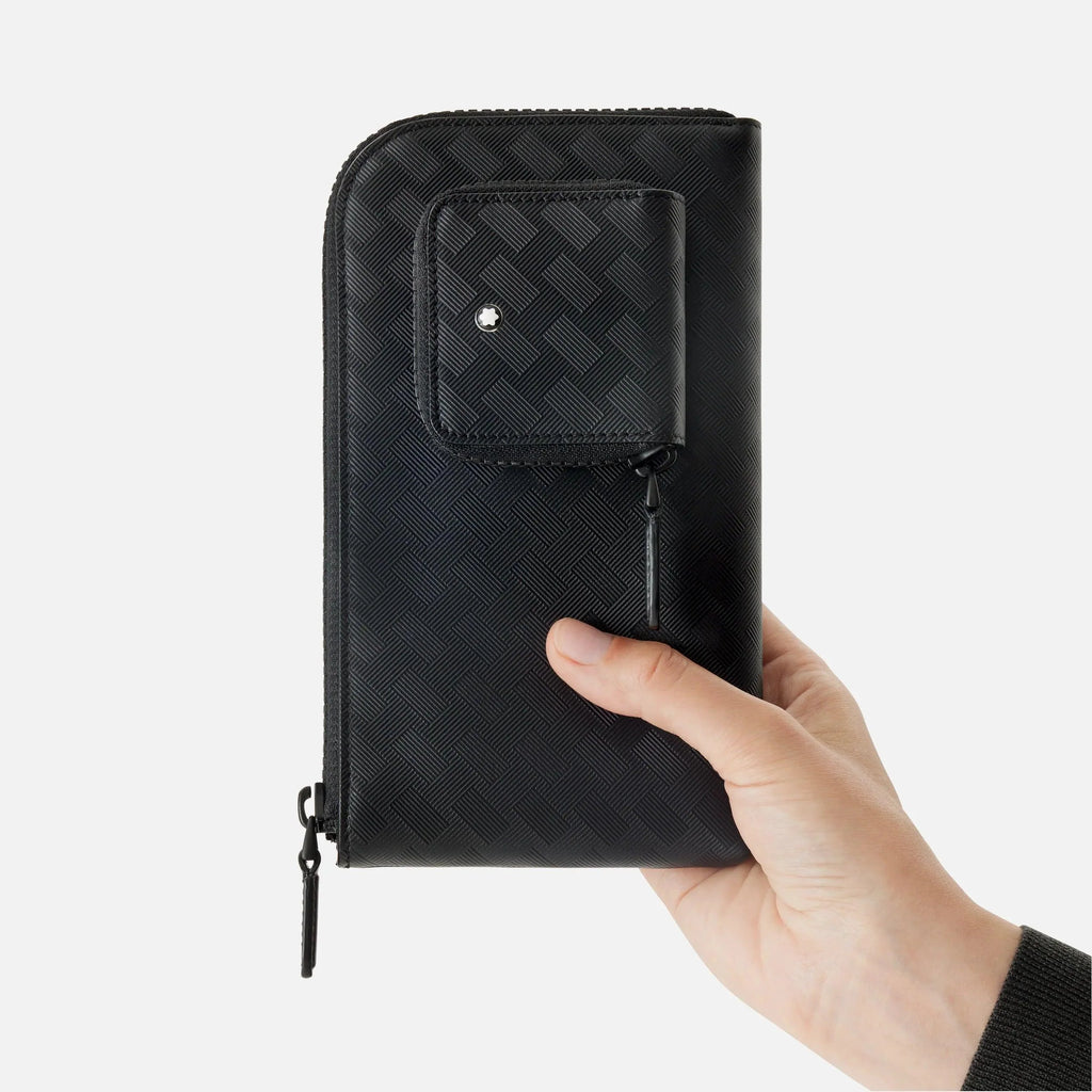 Montblanc portafoglio 6 scomparti con tasca Montblanc Extreme 3.0 nero 129981