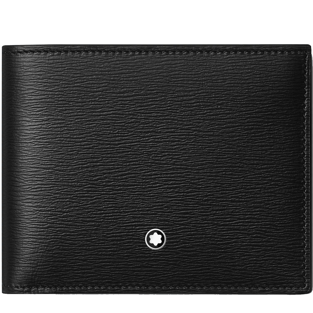 Montblanc portafoglio 6 scomparti Meisterstück 4810 nero 129242