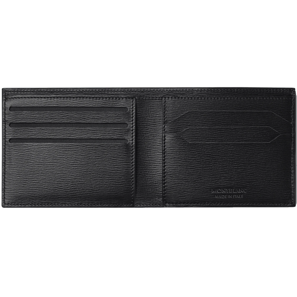 Montblanc portafoglio 6 scomparti Meisterstück 4810 nero 129242