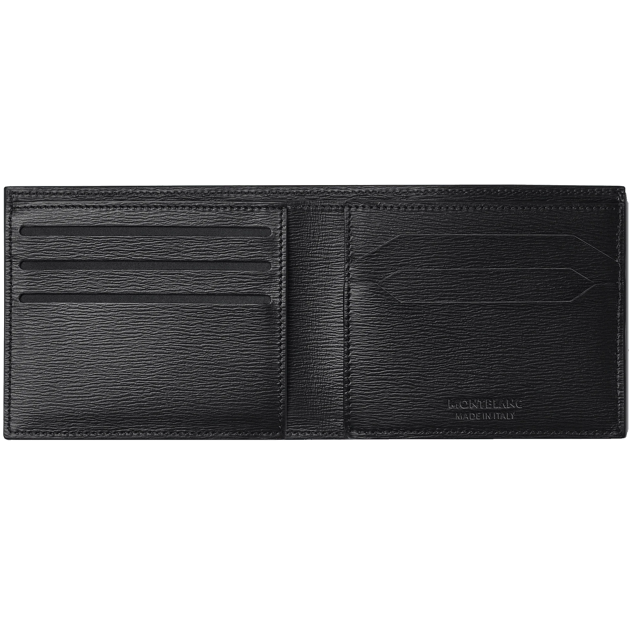Montblanc portafoglio 6 scomparti Meisterstück 4810 nero 129242