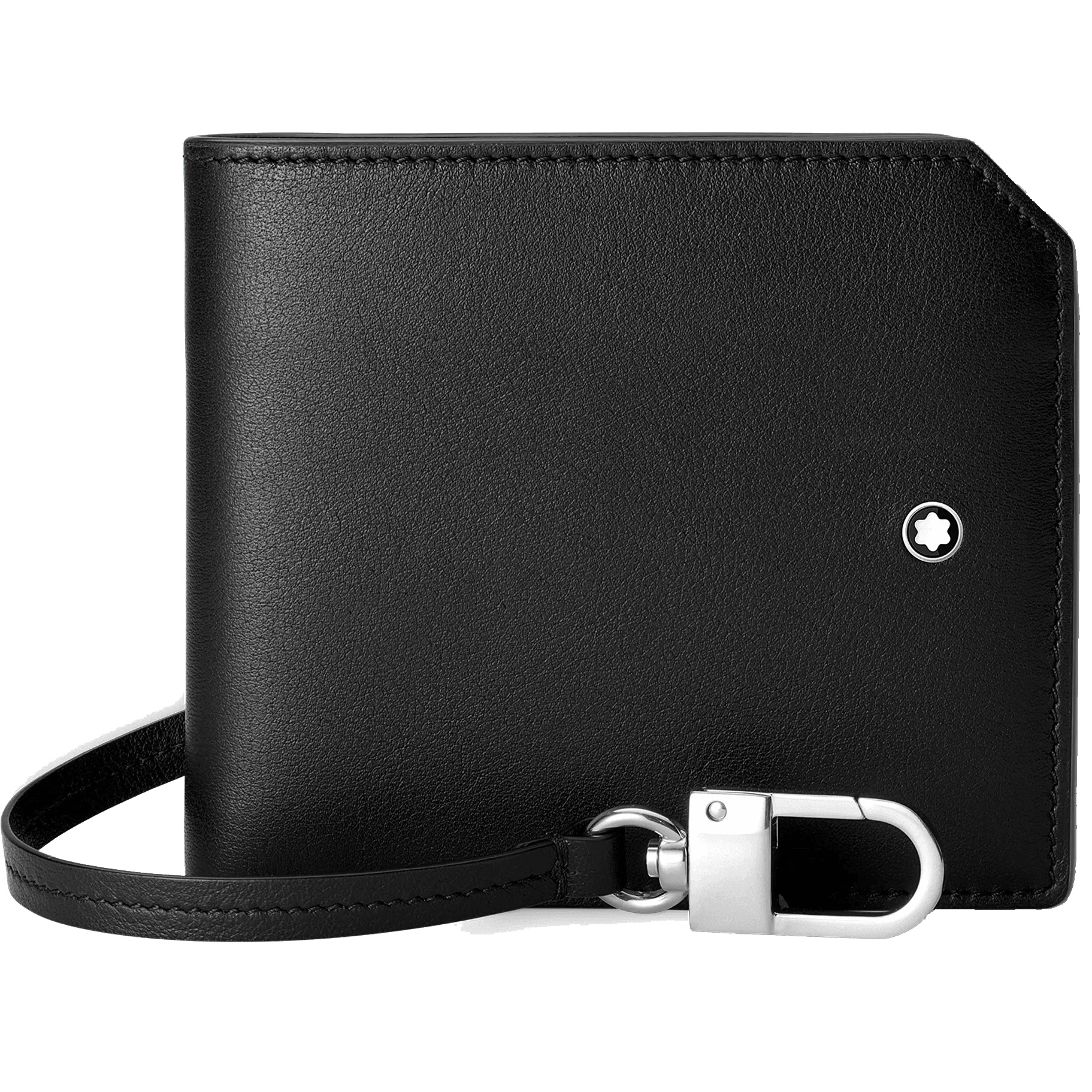 Montblanc portafoglio 6 scomparti Meisterstück Selection Soft nero 129699