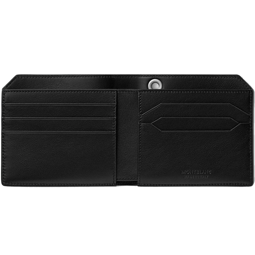 Montblanc portafoglio 6 scomparti Meisterstück Selection Soft nero 129699