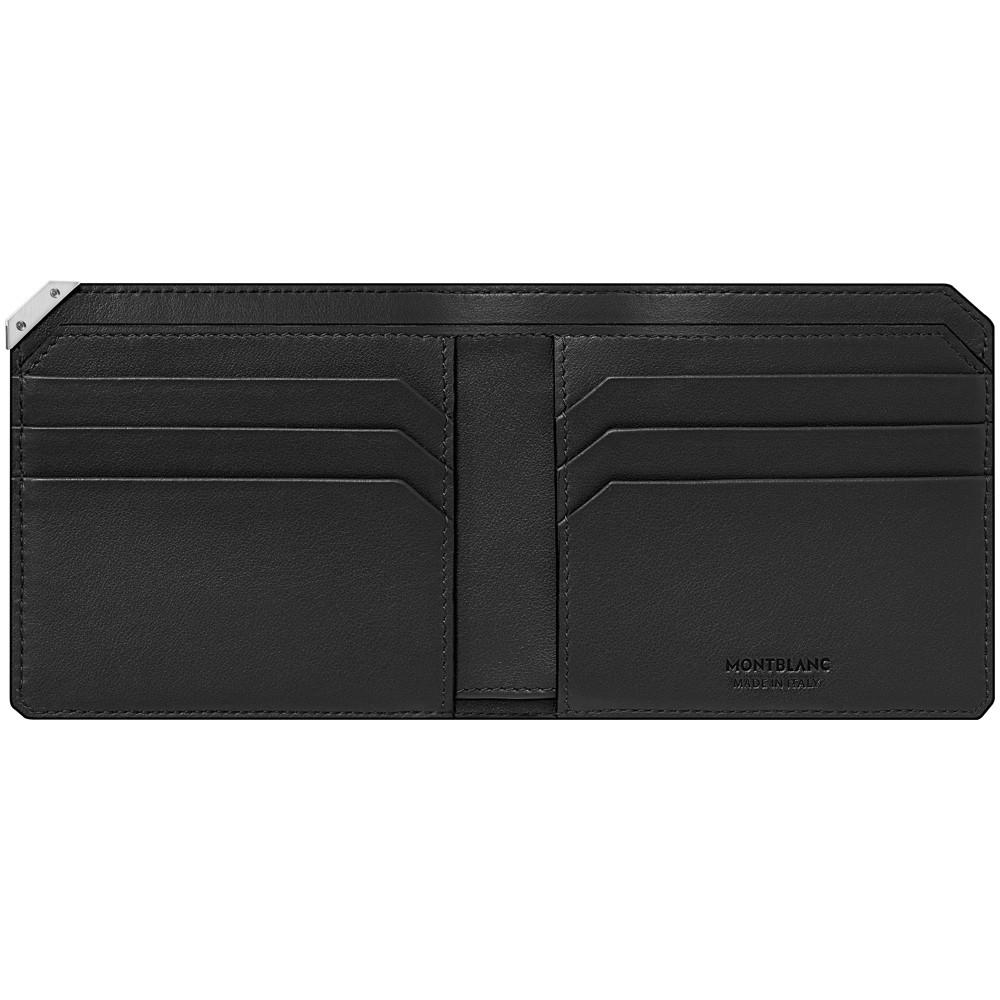 Montblanc portafoglio 6 scomparti Meisterstück Urban nero 124089