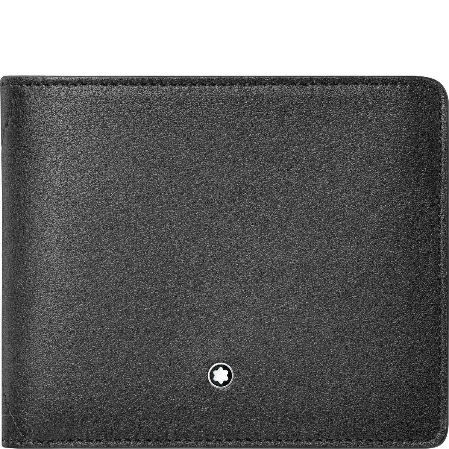 Montblanc portafoglio 6CC Meisterstuck Sfumato grigio 118345