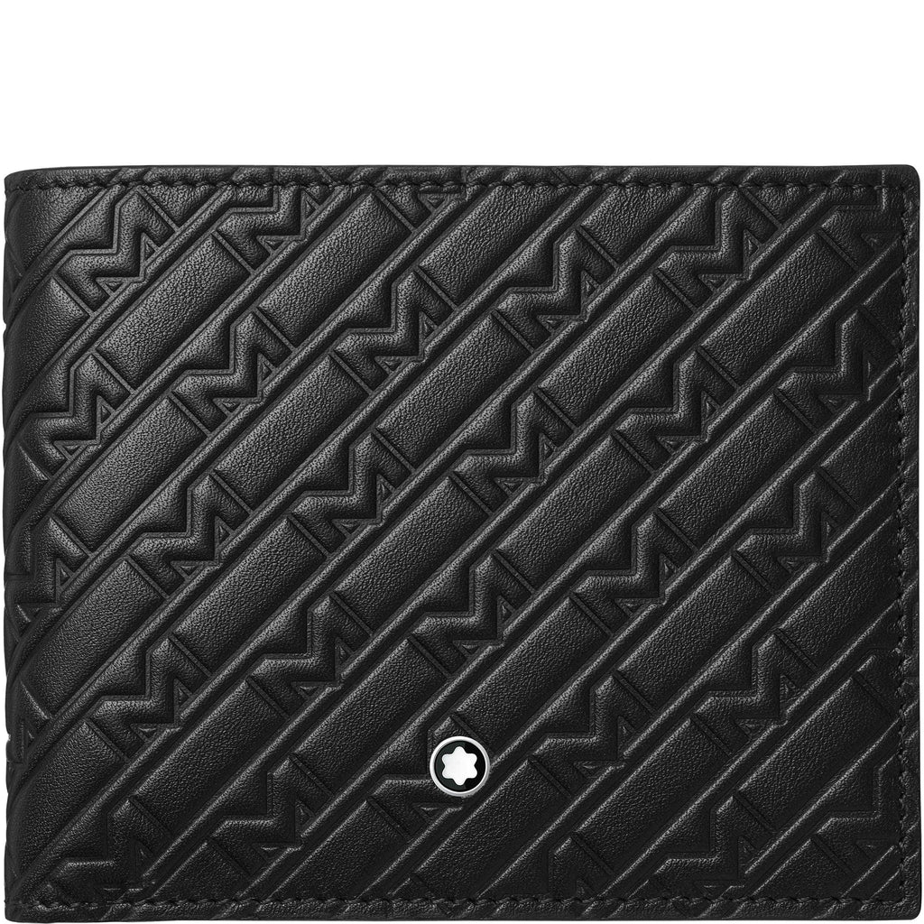 Montblanc portafoglio 8 scomparti Montblanc M_Gram 4810 nero 128638