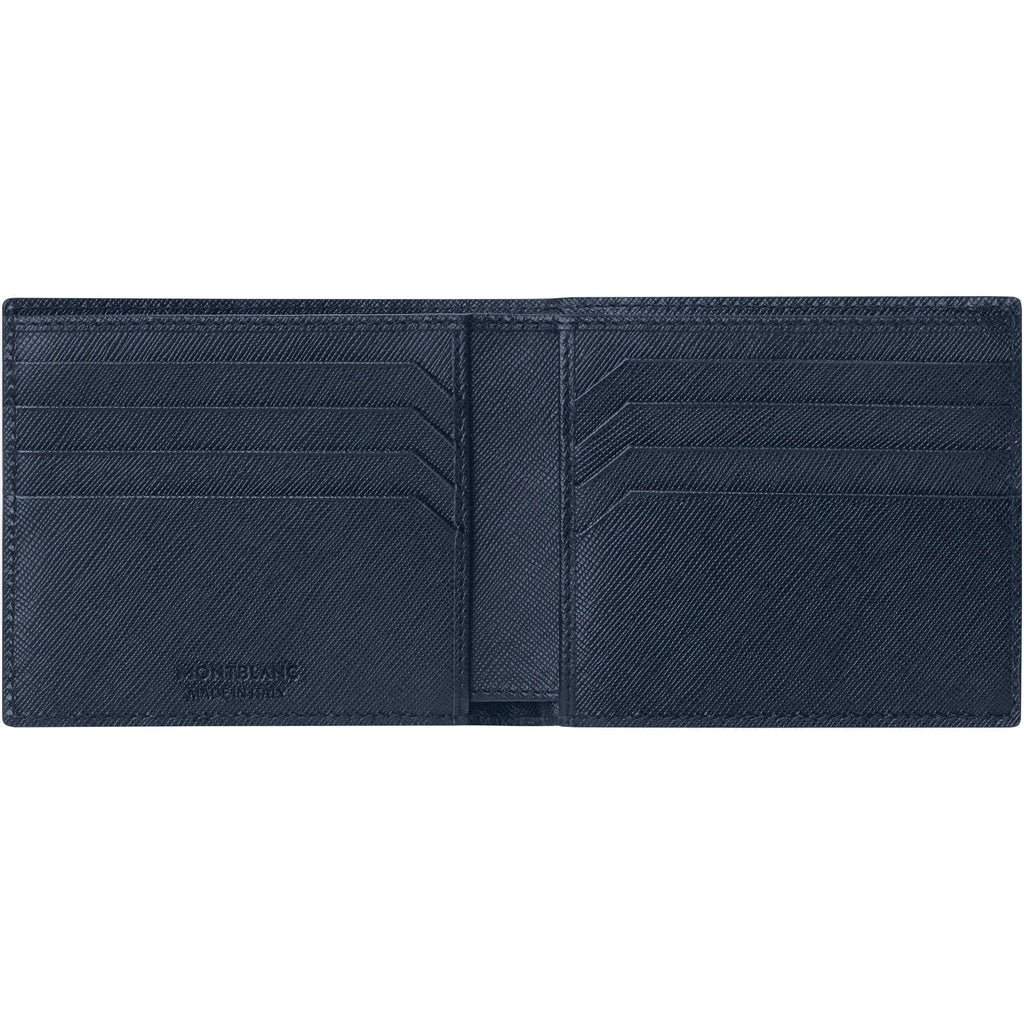 Montblanc portafoglio 8 scomparti Montblanc Sartorial blu 128587