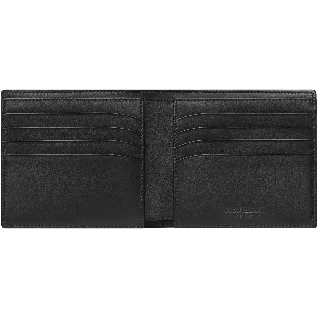 Montblanc portafoglio a 8 scomparti Meisterstück Soft Grain nero 126251
