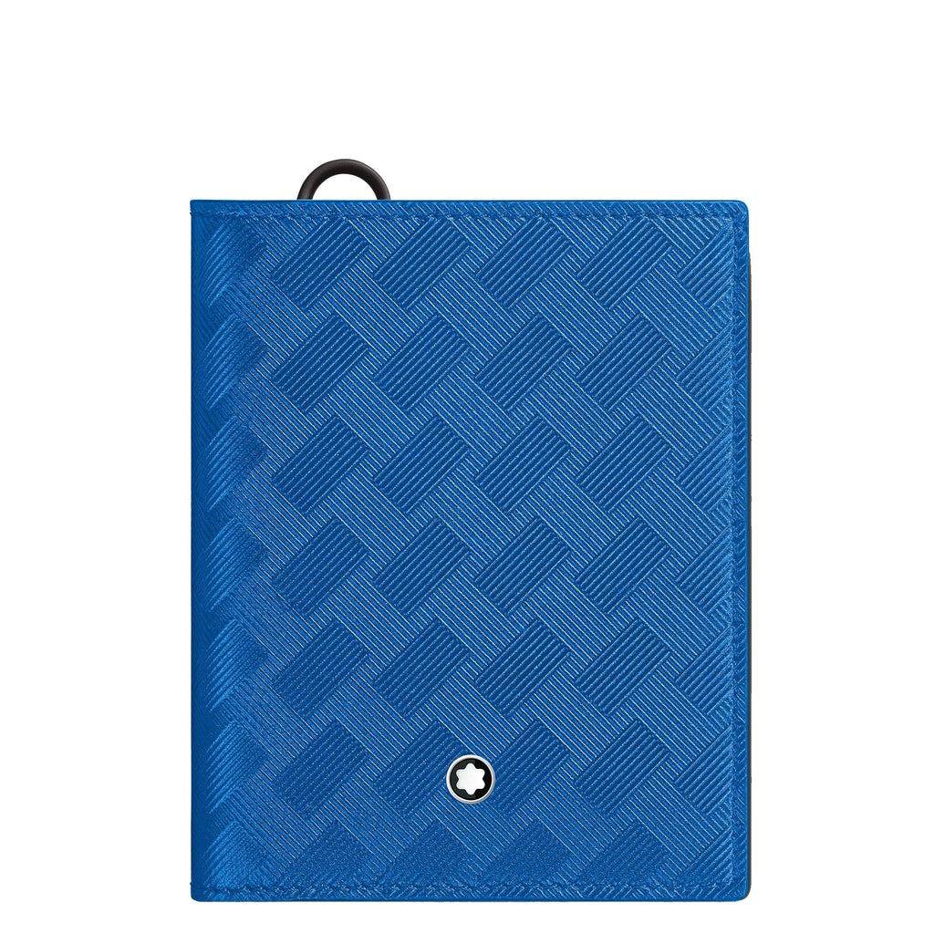 Montblanc portafoglio compatto 6 scomparti Montblanc Extreme 3.0 Atlantic Blue 130233