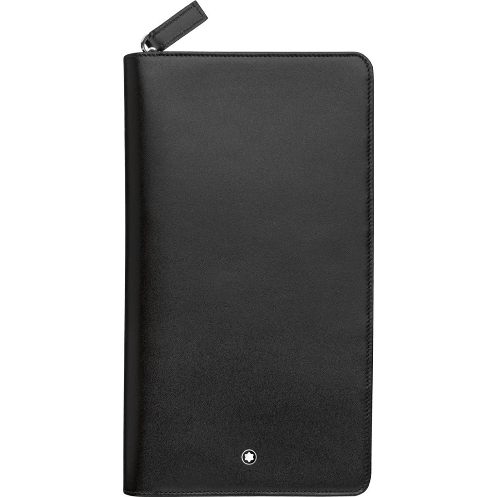 Montblanc portafoglio da viaggio Meisterstuck 16CC con zip 114534