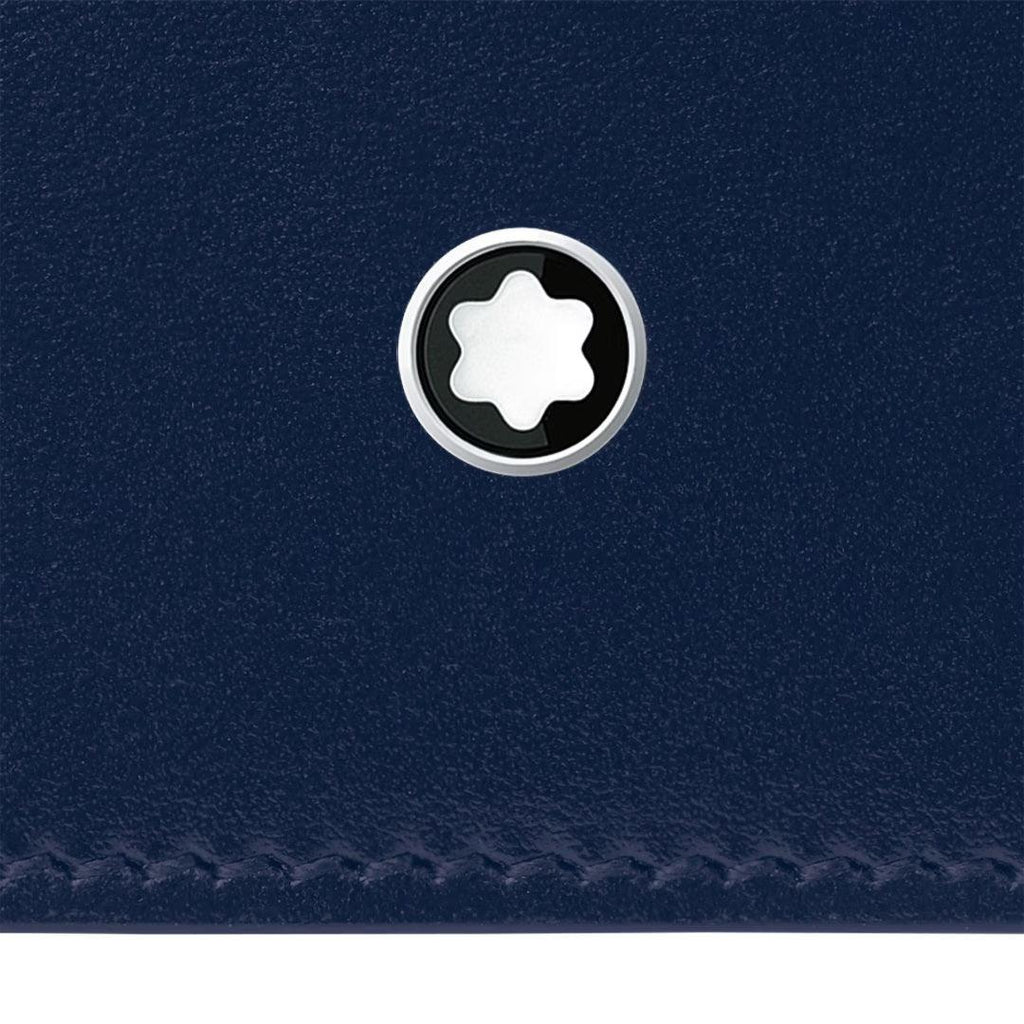Montblanc portafoglio lungo 15CC Ink Blue 131696