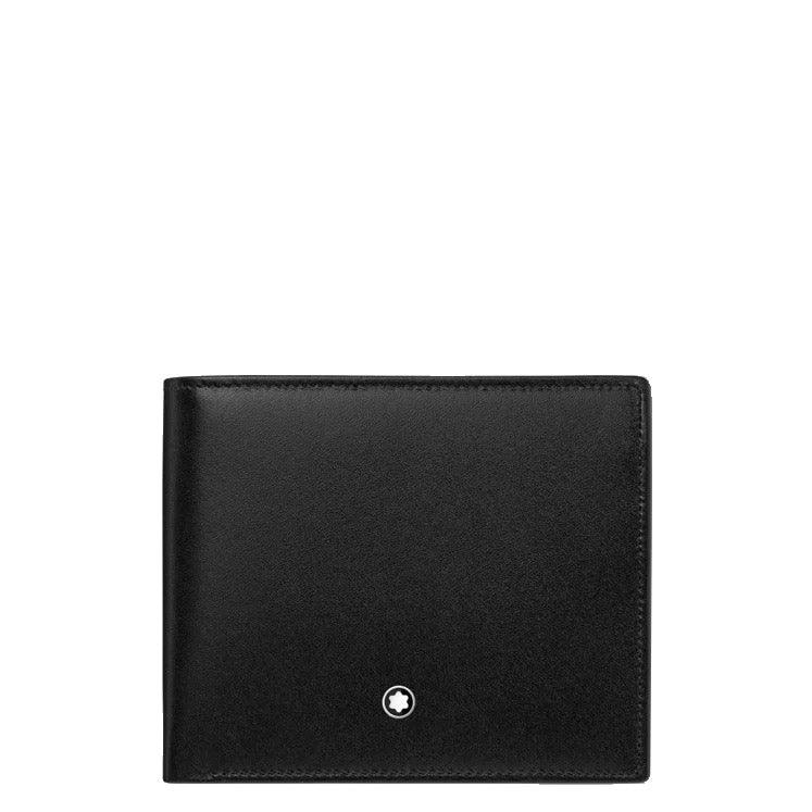 Montblanc Portafoglio Meisterstück 10 scomparti con portamonete nero 5524 nuova referenza 198315