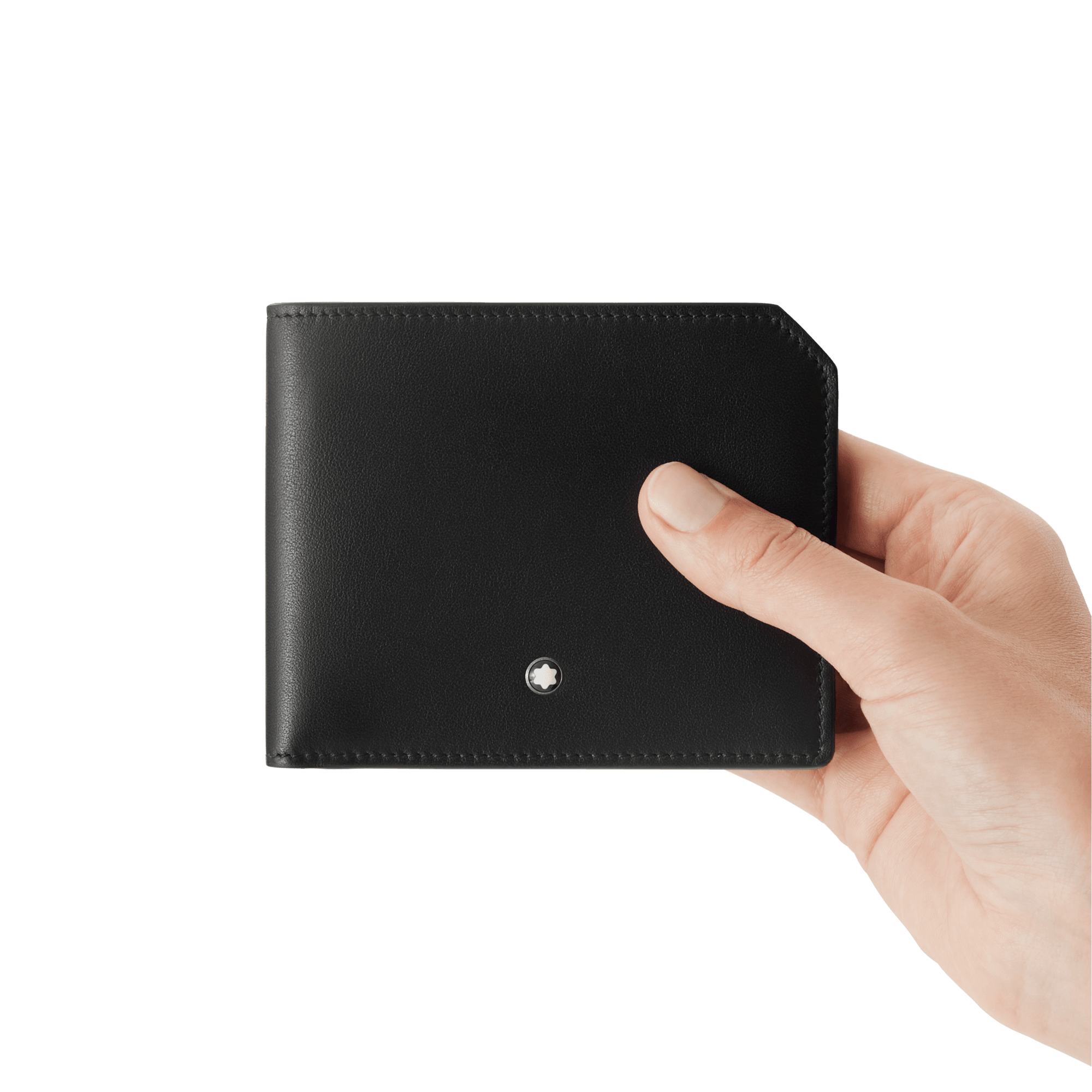 Montblanc portafoglio Meisterstück Selection Soft wallet 6cc nero 130048