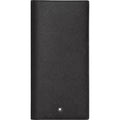 Montblanc portafoglio verticale 12 scomparti con tasca a vista Sartorial nero 113207