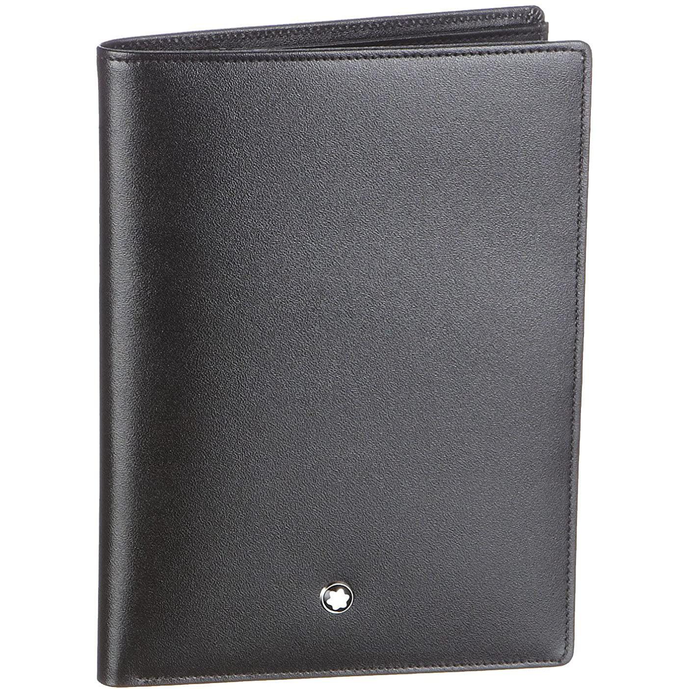 Montblanc portafoglio verticale 7 scomparti Meisterstück nero 14094