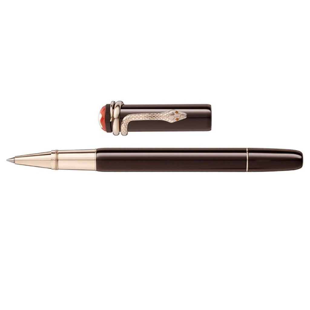 Montblanc roller Heritage collection Rouge & Noir Tropic Brown special edition 116552