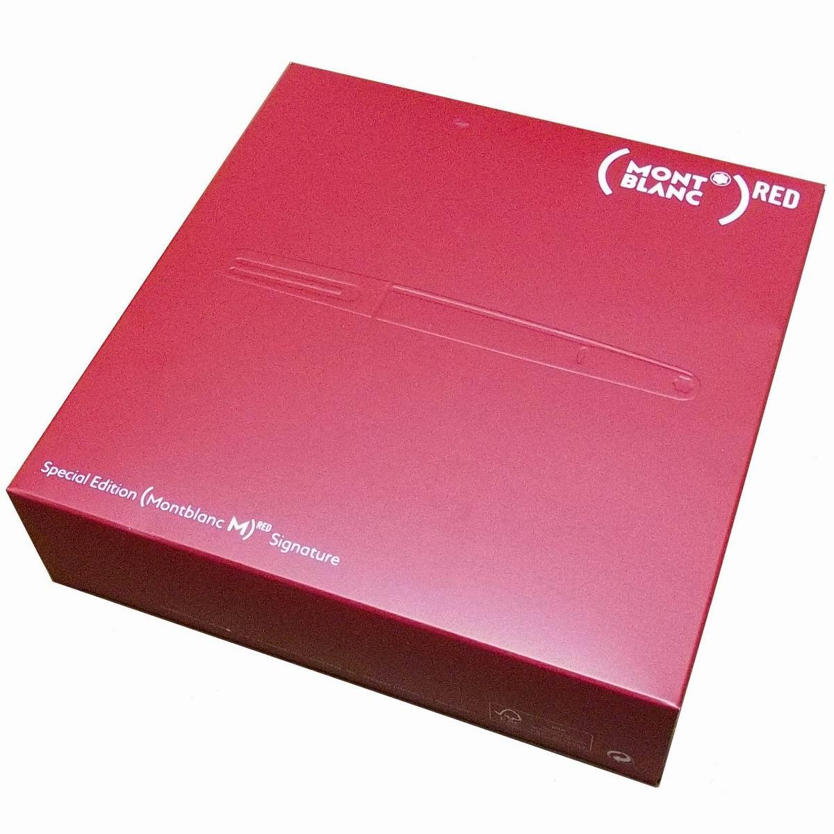 Montblanc roller (Montblanc M) RED Signature 113623