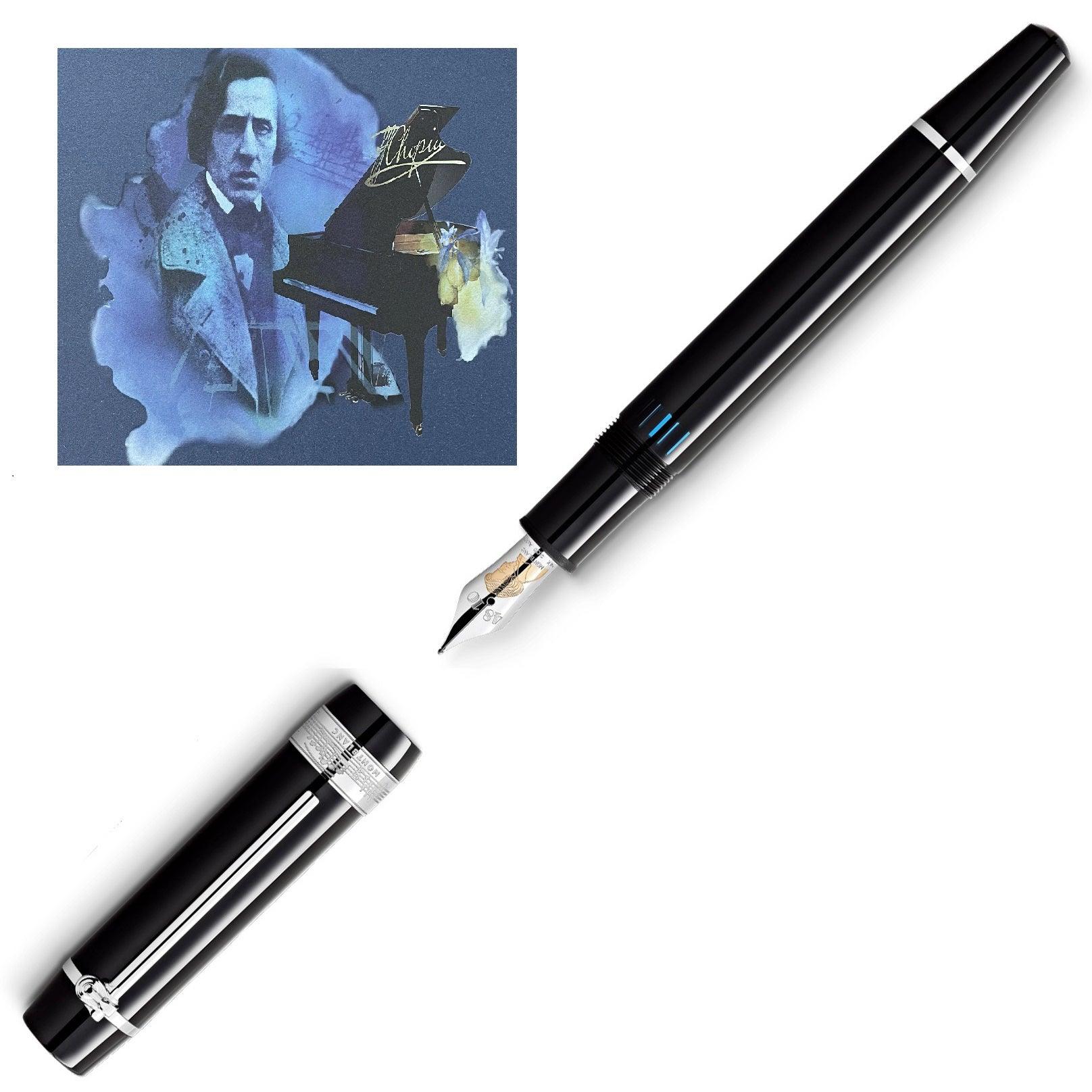 Montblanc stilografica Donation Pen Homage to Frédéric Chopin edizione speciale punta F 127639