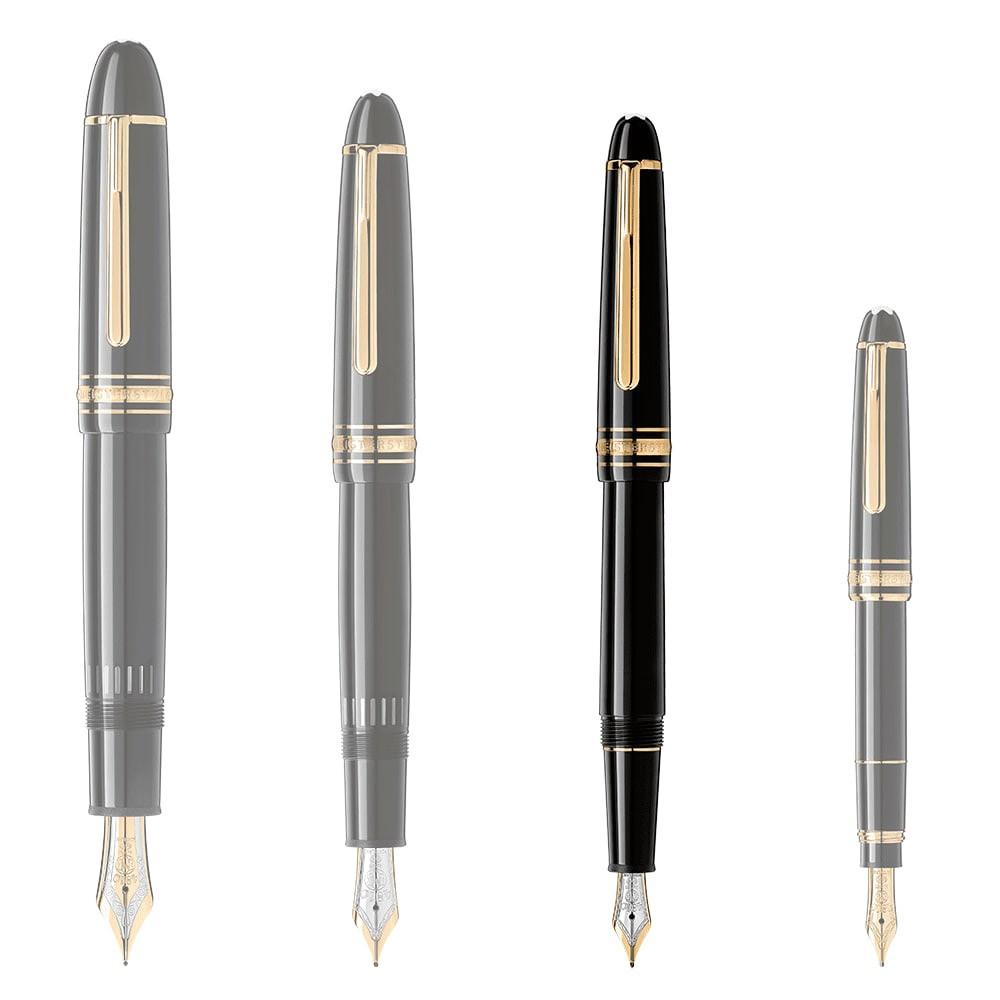 Montblanc stilografica Meisterstück Gold Classique punta F 106513