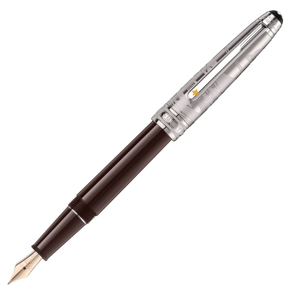 Montblanc stilografica Meisterstuck Le Petit Prince and Aviator Doué Classique punta F 119668