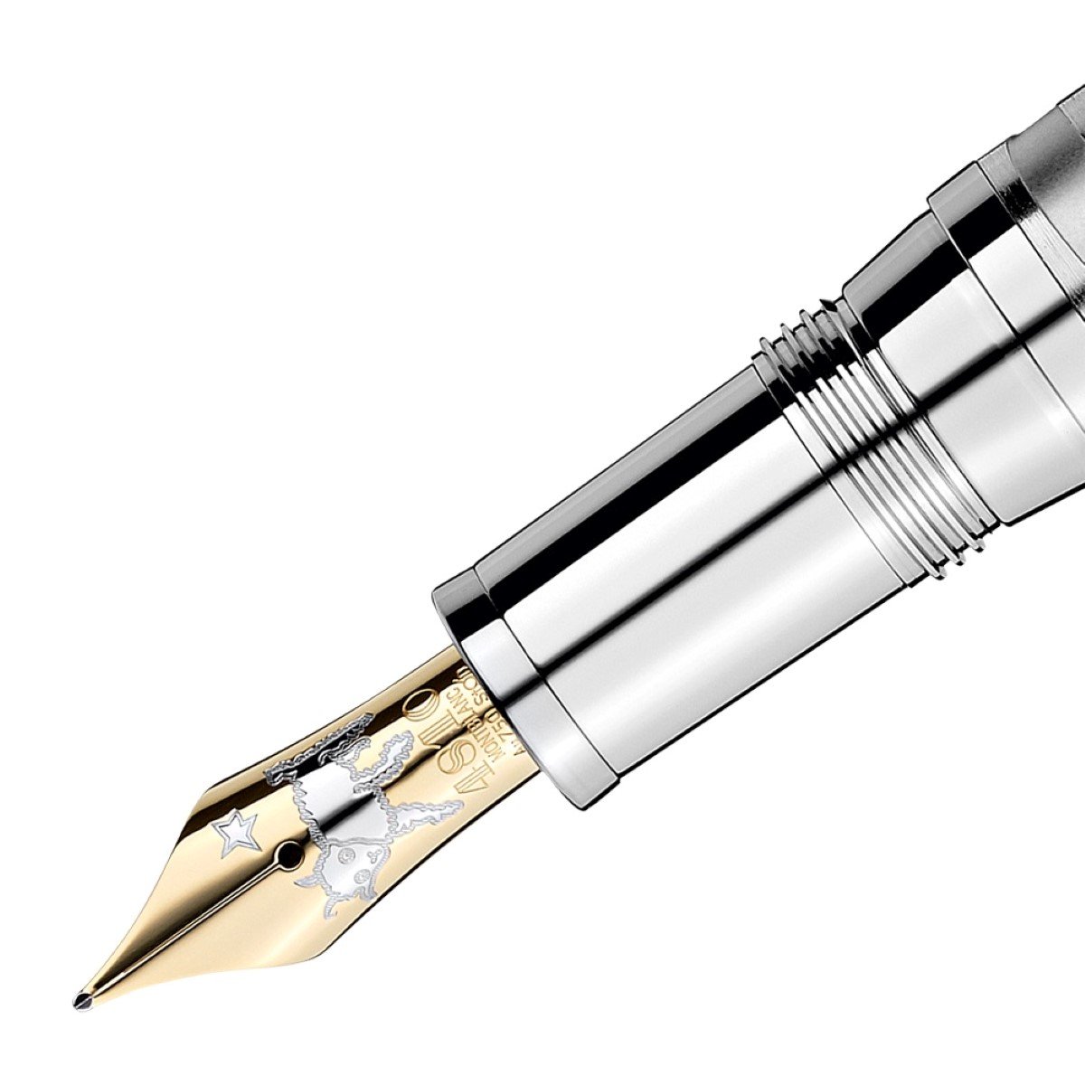 Montblanc stilografica Meisterstuck Le Petit Prince and Aviator Doué LeGrand punta M 119684