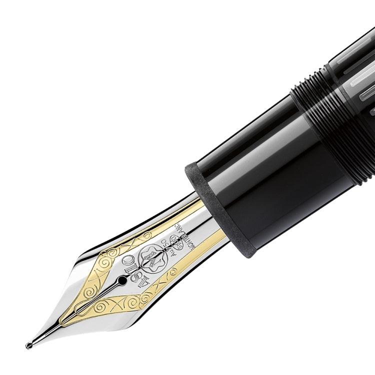 Montblanc stilografica Meisterstück Platinum 149 punta M 114229 nuova referenza 132105