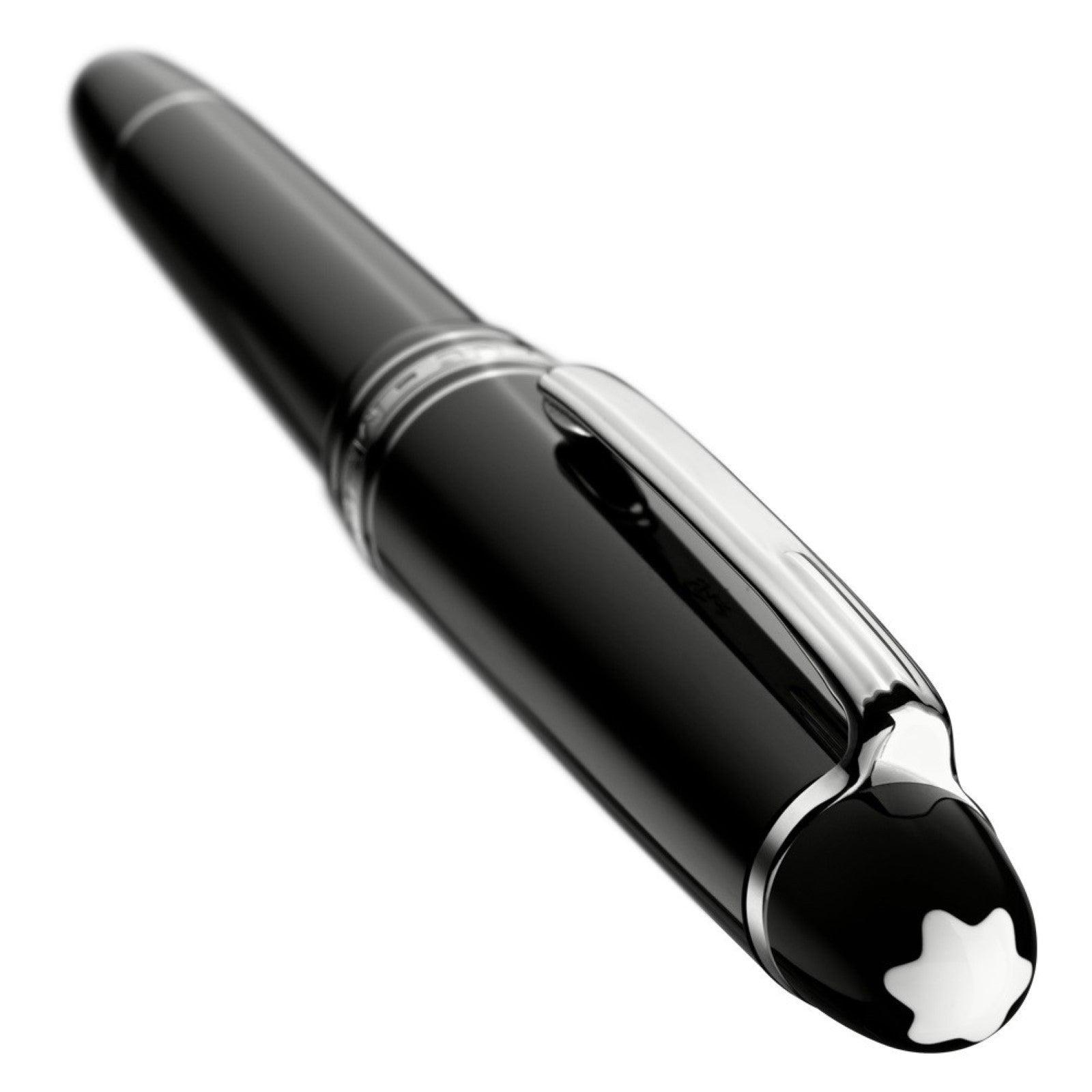 Montblanc stilografica Meisterstuck Platinum Legrand Traveller punta M 114226