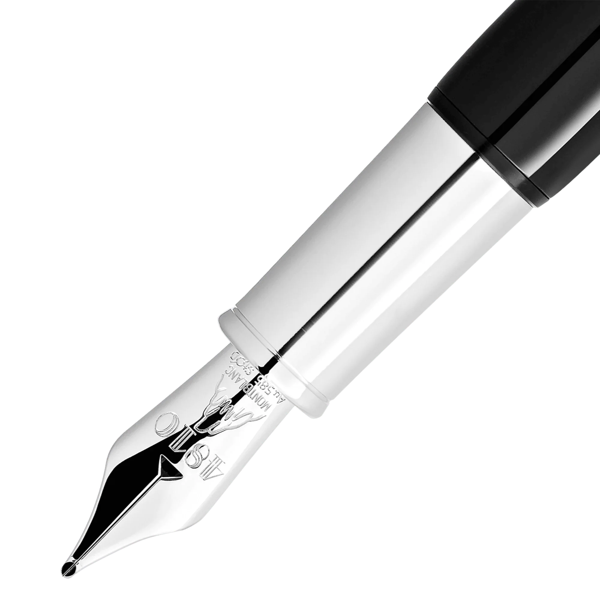 Montblanc stilografica Montblanc Heritage Rouge et Noir Baby edizione speciale nero punta F 127800