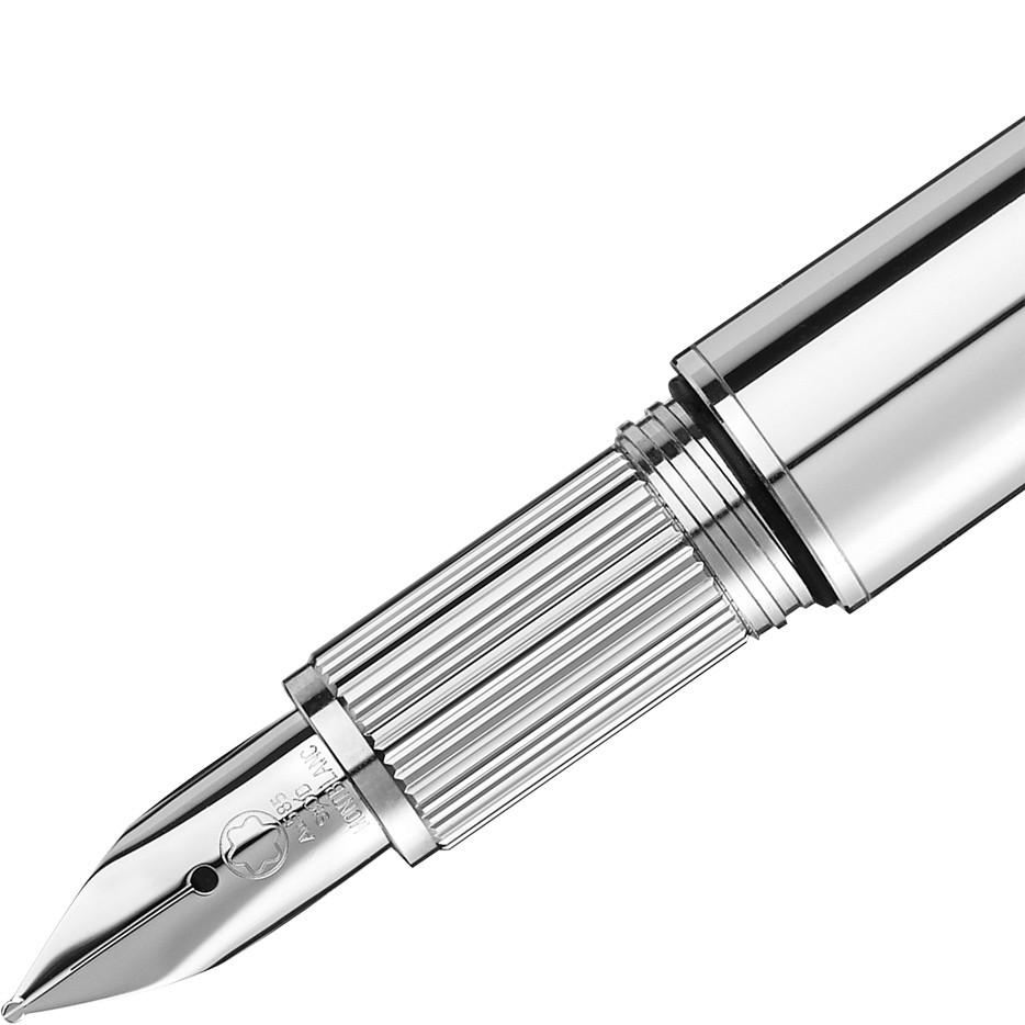 Montblanc stilografica StarWalker acciaio punta F 118874