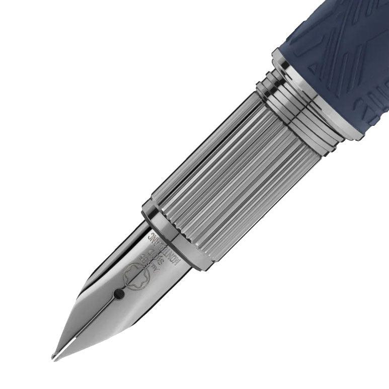 Montblanc stilografica Starwalker Spaceblue Resin punta M 130211