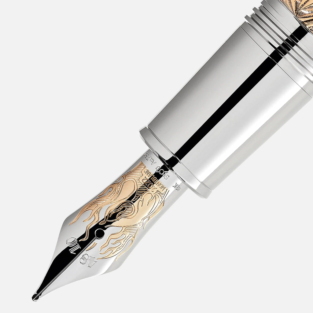 Montblanc stilografica Writers Edition Homage to Brothers Grimm punta M edizione limitata 1812 pezzi 128848