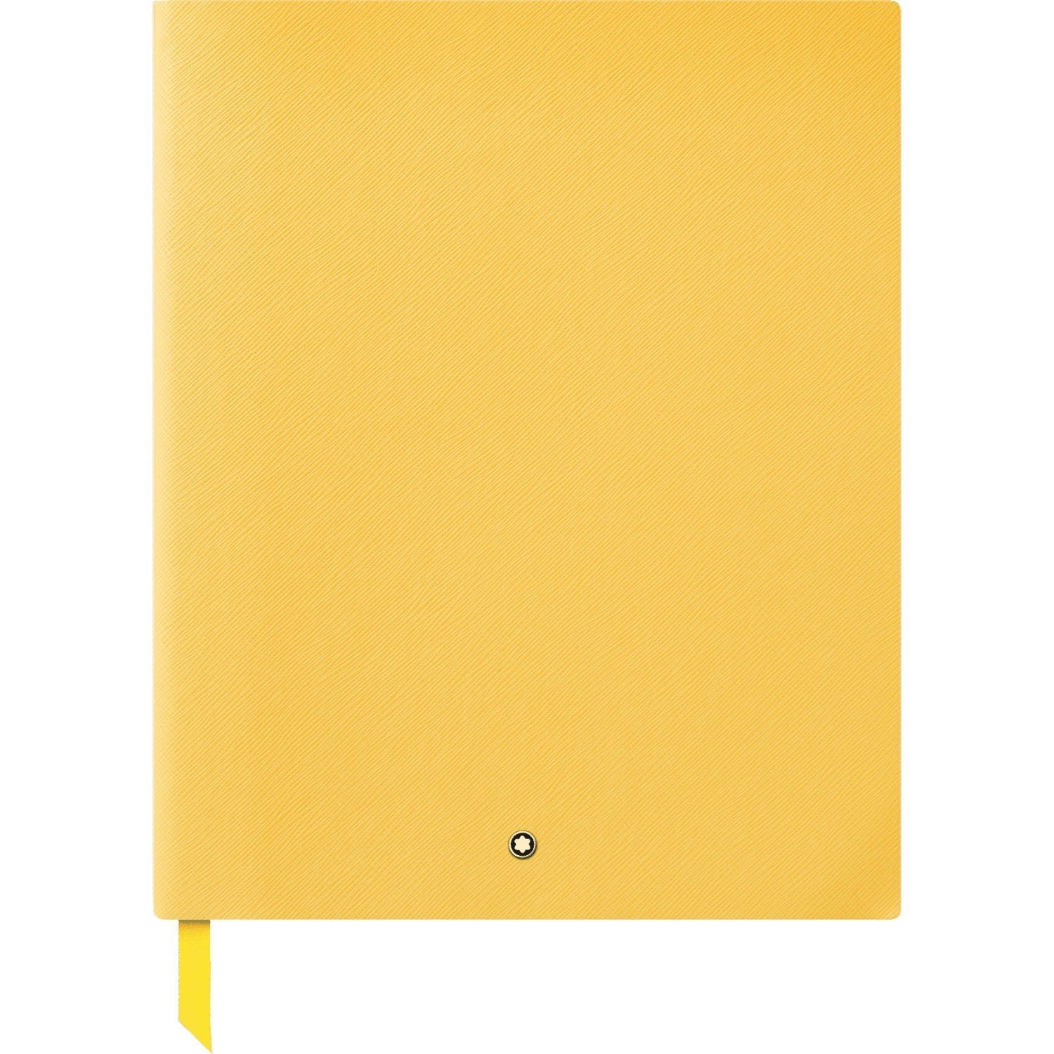 Montblanc taccuino blocco note 149 a righe giallo senape 125881