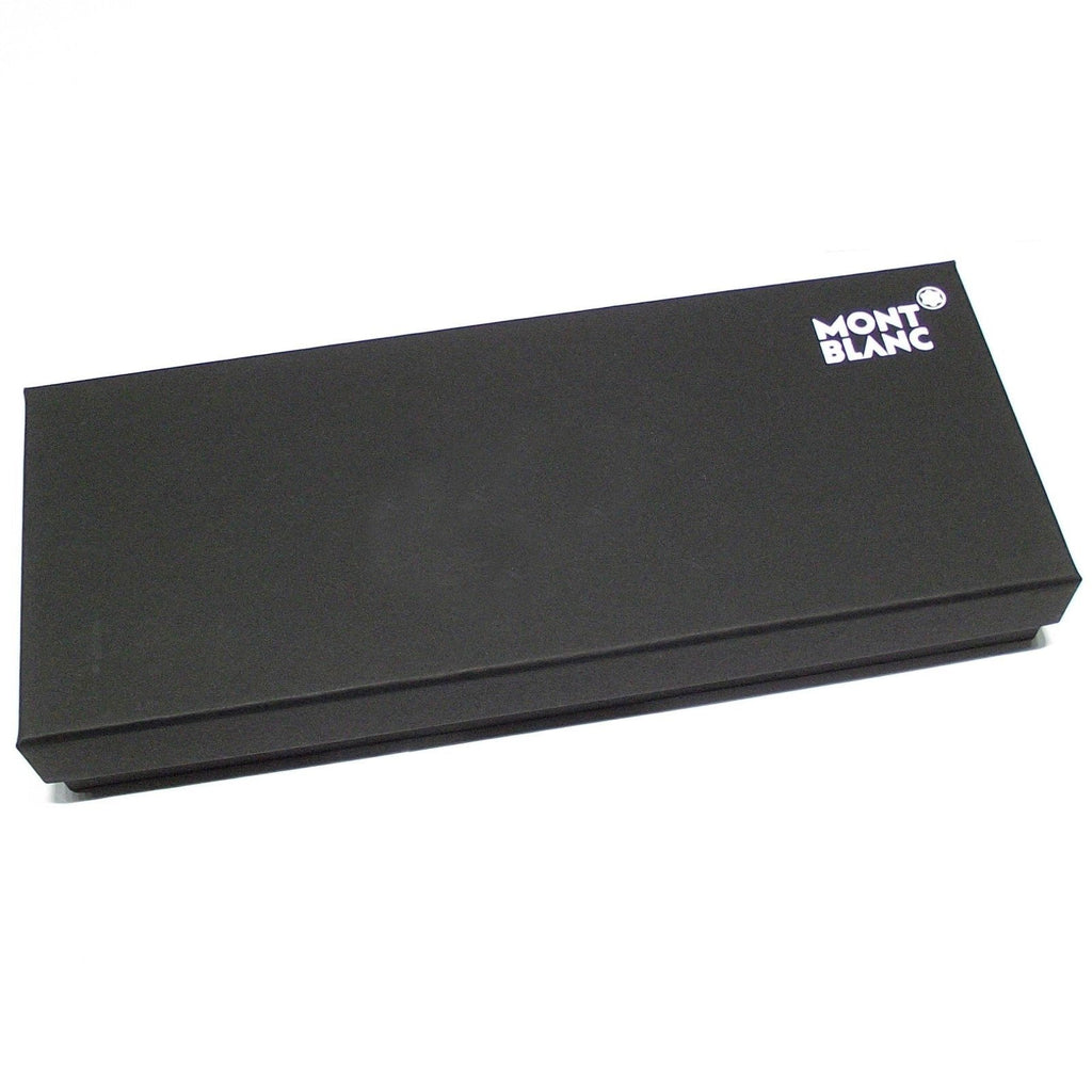 Montblanc Tagliacarte in acciaio con inserto in pelle 124025