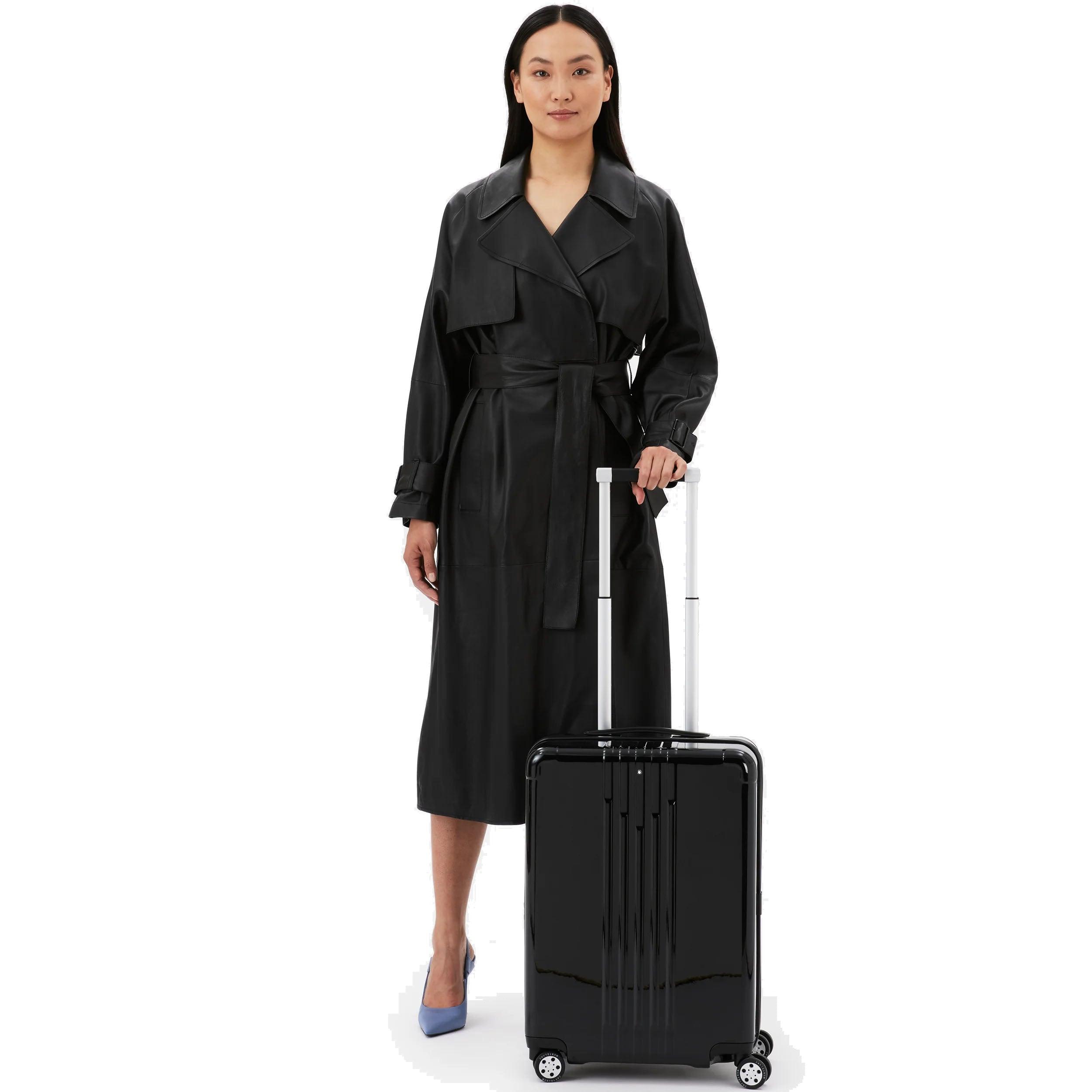 Montblanc trolley bagaglio a mano leggero #MY4810 nero lucido 126667