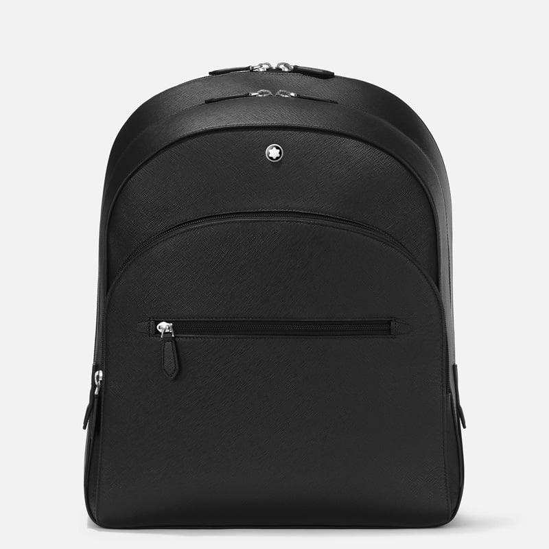 Montblanc zaino grande 3 scomparti sartorial nero 130274