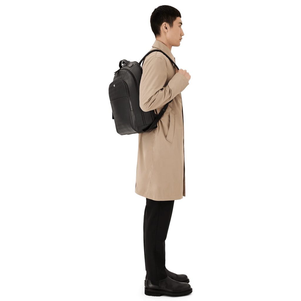 Montblanc zaino grande con 3 scomparti Montblanc Extreme 3.0 nero 129963