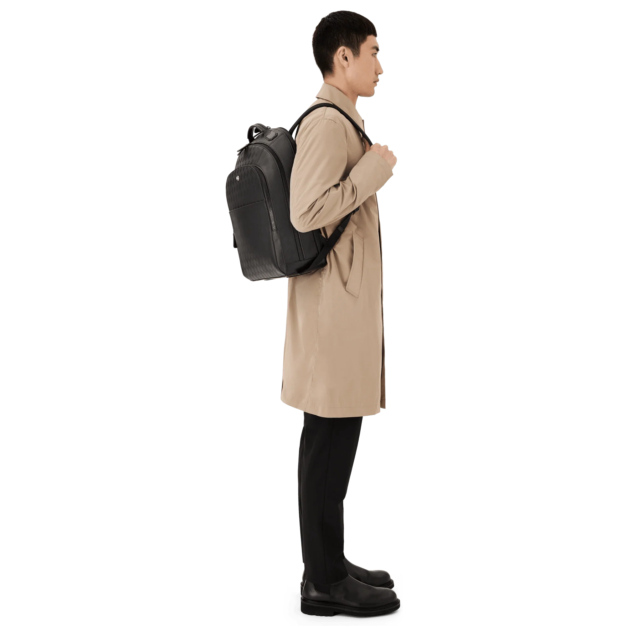 Montblanc zaino grande con 3 scomparti Montblanc Extreme 3.0 nero 129963