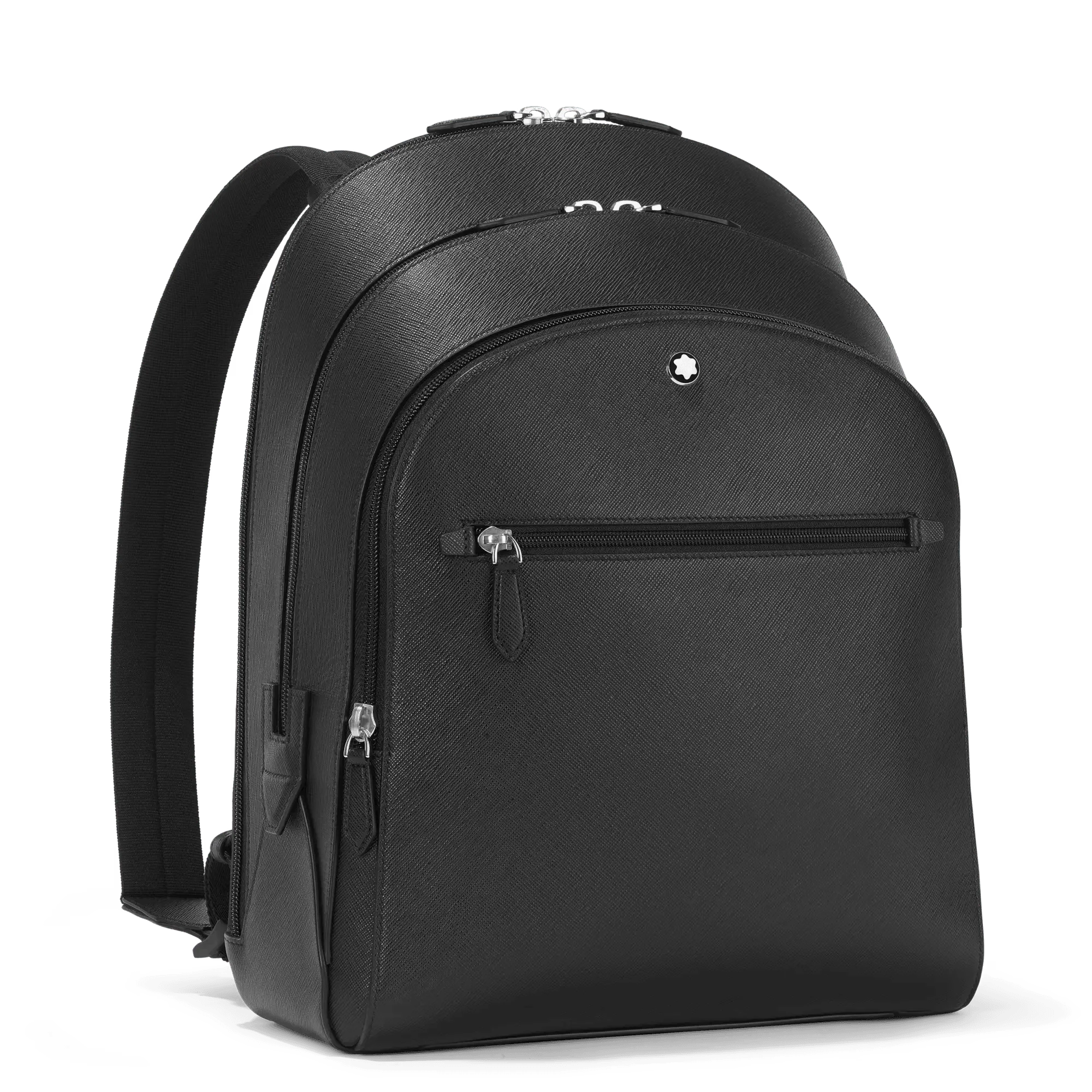 Montblanc zaino medio con 3 scomparti Montblanc Sartorial nero 130275