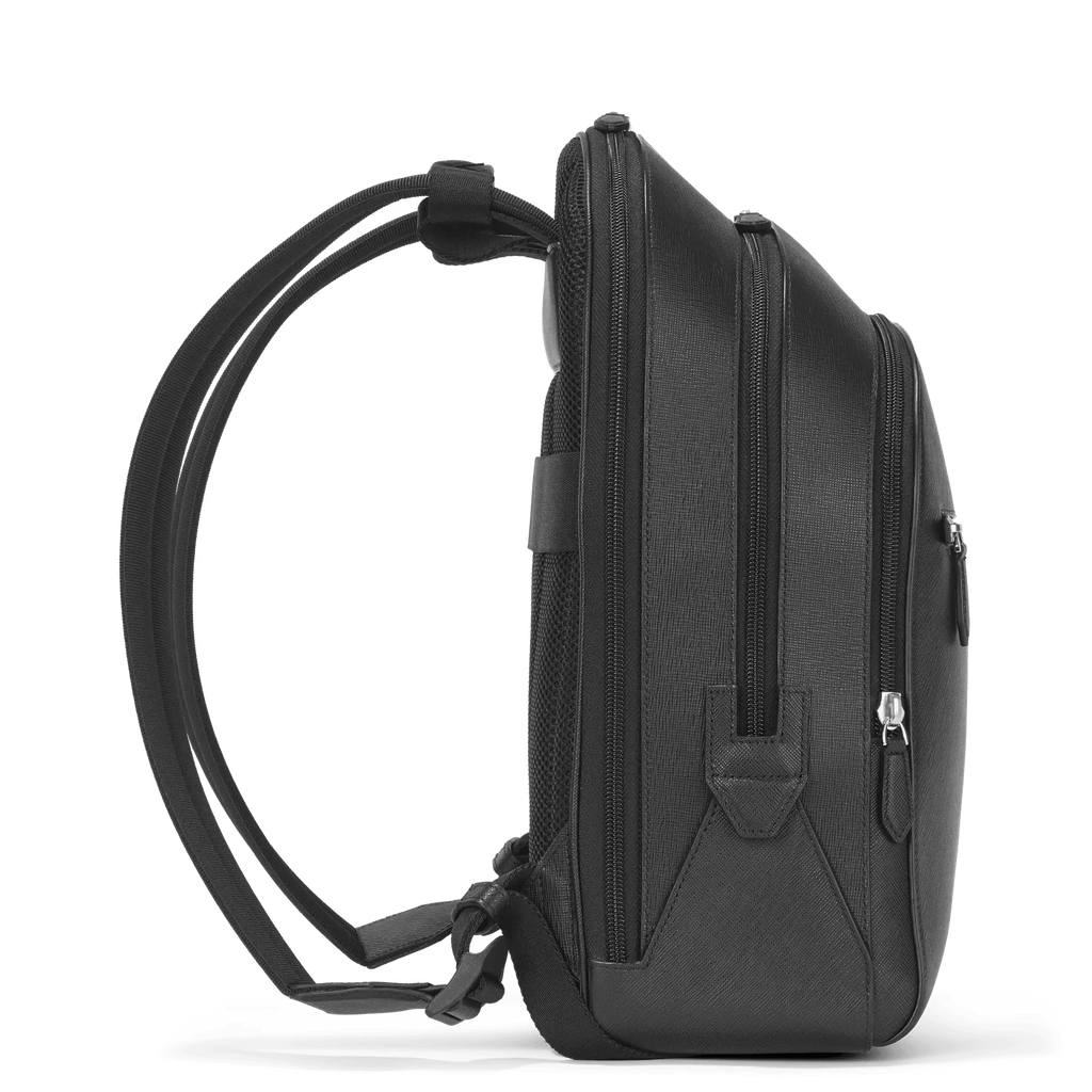 Montblanc zaino medio con 3 scomparti Montblanc Sartorial nero 130275