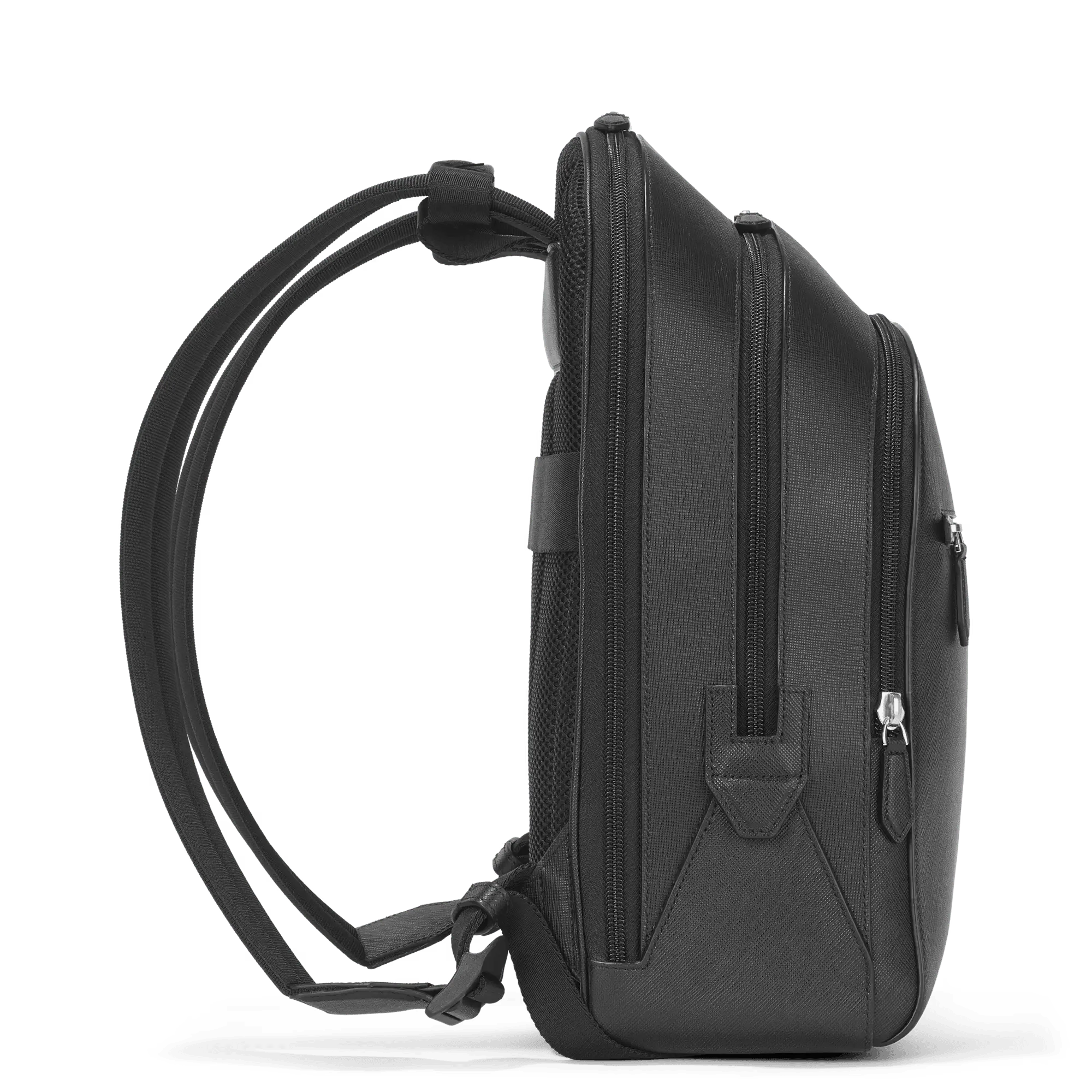 Montblanc zaino medio con 3 scomparti Montblanc Sartorial nero 130275