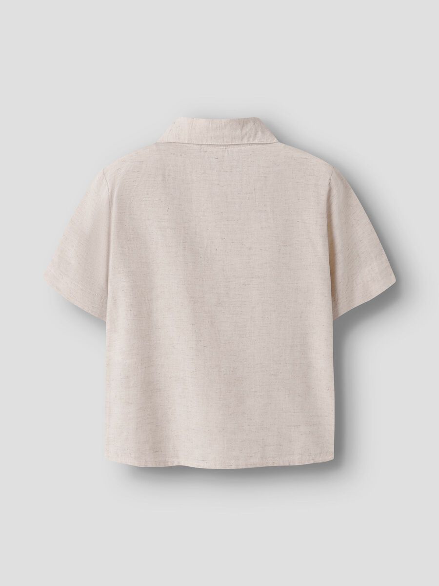 name it camicia manica corta da bimbo Faher 13227254 Peyote Melange