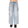 name it pantalone jeans cargo da junior Bella 13237173 blu chiaro