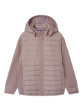 name it Giacca con capuccio staccabile da bambina 13223646 malva
