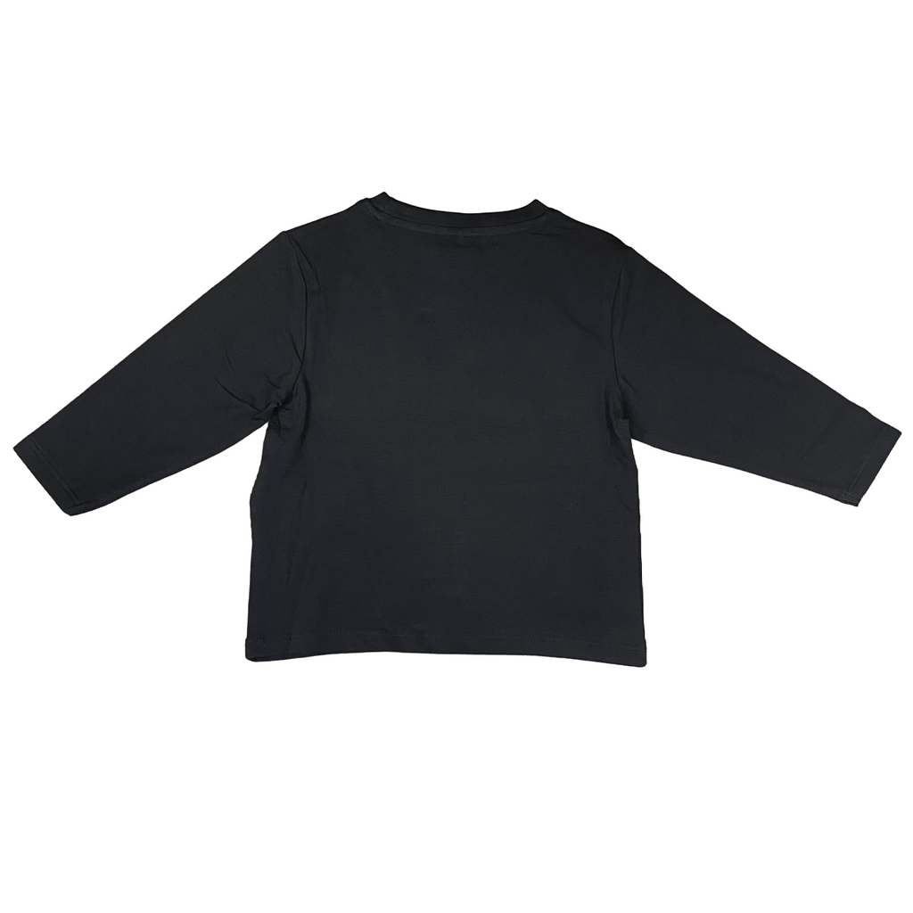 name it maglietta manica lunga da bambino Seppel 13234033 nero