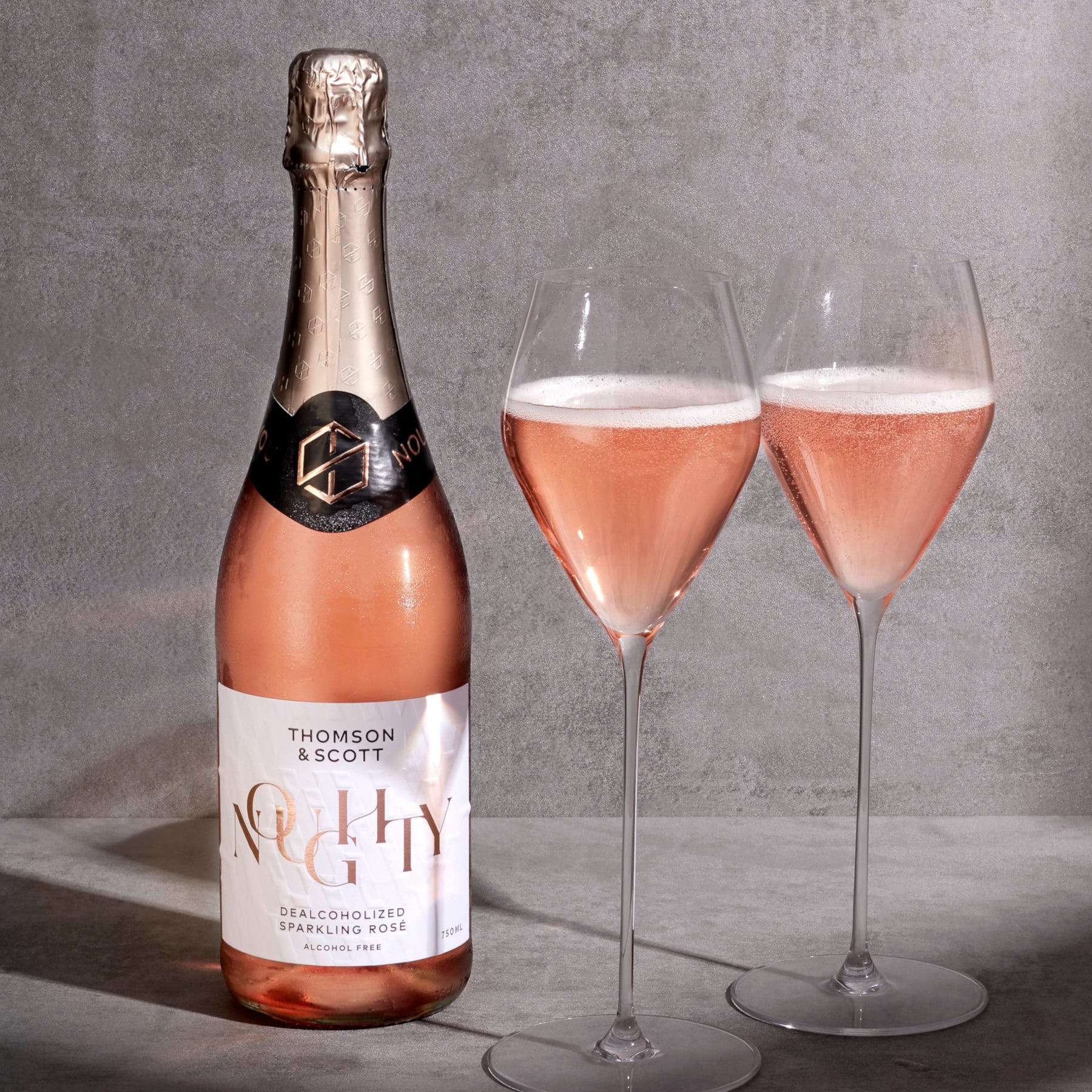 Thomson & Scott - "Noughty" Alcohol Free Sparkling Rosé NV