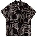 Obey Camicia manica Corta fantasia nido d'ape 181210340 black multi