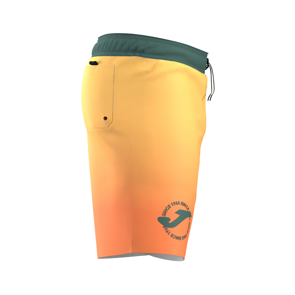 Joma Costume Uomo Santa Monica 103567.925 Giallo Arancio - Pantaloncino Mare