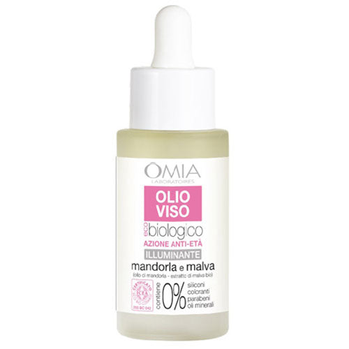 OMIA OLIO VISO AZIONE ANTI-ETA' MANDORLA E MALVA 30 ML