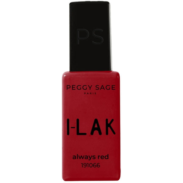 PEGGY SAGE I-LAK SMALTOSEMIPERMANENTE ALWAYS RED - 11 ML