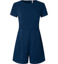 Pepe Jeans Tuta casual corta da donna in tessuto crepe Pernella PL230442 588 ocean